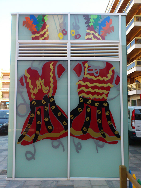 Mural decorativo en vinilo 3
