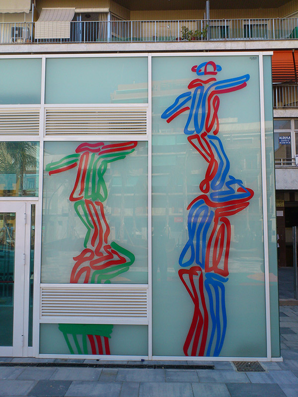 Mural decorativo en vinilo 4