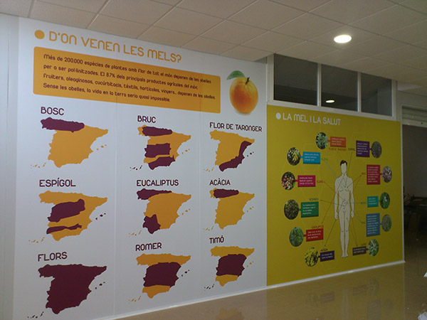 Mural decorativo en vinilo 6
