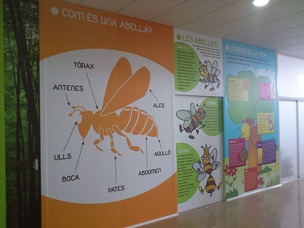 Mural decorativo en vinilo 8