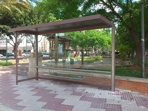 Marquesinas bus Algemesí